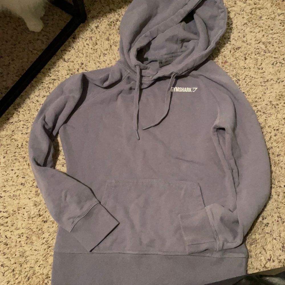 Light blue/purple Gymshark hoodie size XS